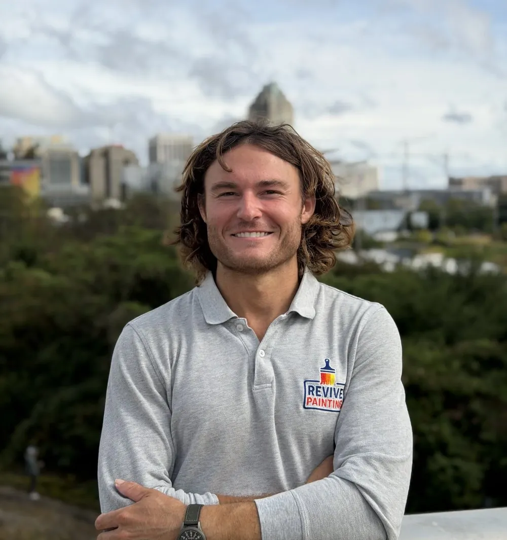 Carter Rosenkrans, owner of Revive Painting